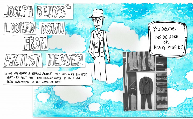 Joseph Beuys looked down2